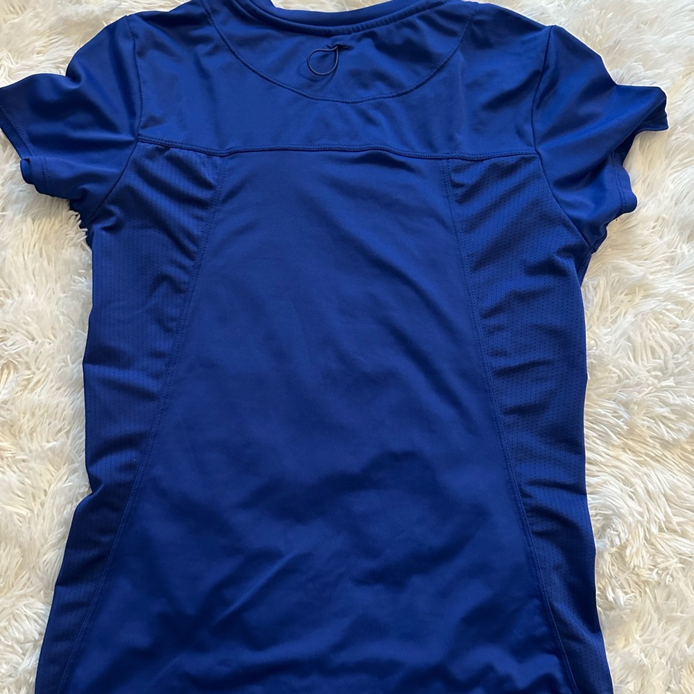 Blue Workout Top - Picture 2 of 2